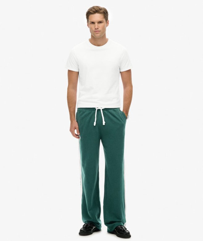 Superdry Men’s Athletic Fives Joggers Green Superdry Men’s Athletic Fives Joggers Green