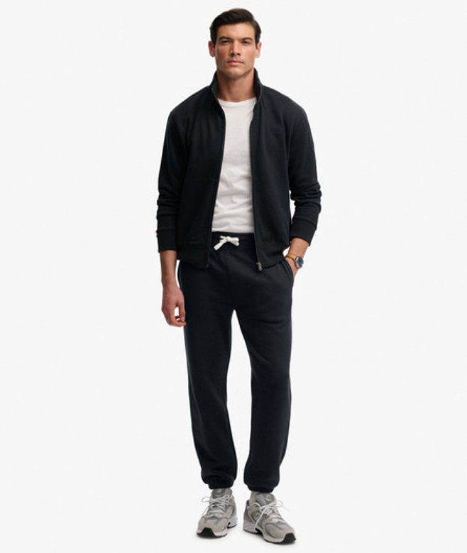 Superdry Men’s Essential Logo Classic Joggers Navy Superdry Men’s Essential Logo Classic Joggers Navy