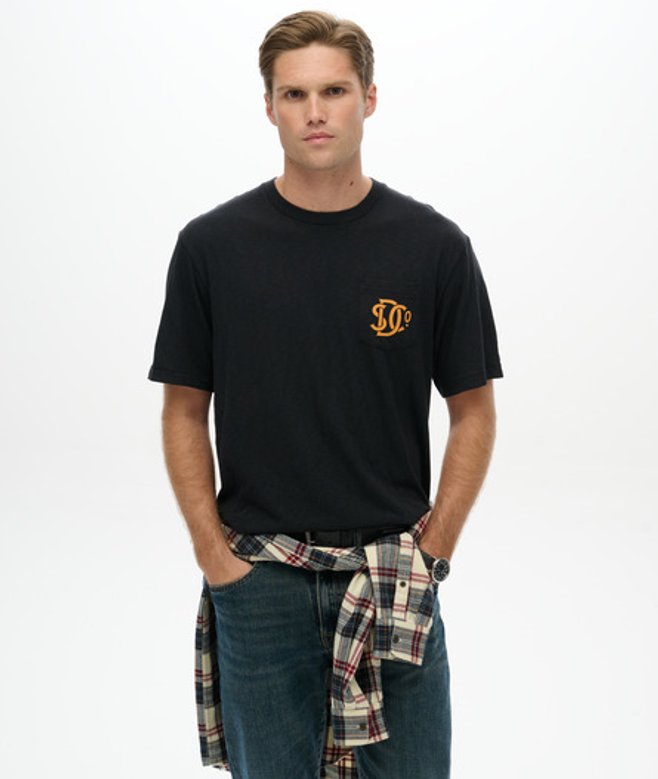 Superdry Men’s The Merchant Store – Graphic shirt Black Superdry Men’s The Merchant Store – Graphic shirt Black