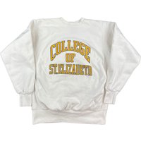 Vintage College Of St. Elizabeth Crew Neck Sweatshirt Vintage College Of St. Elizabeth Crew Neck Sweatshirt