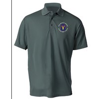 th Light Infantry Brigade “vietnam” Embroidered Moisture Wick Polo Shirt –