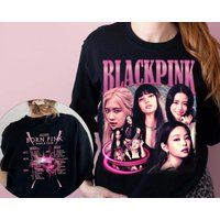 Blackpink Vintage s Double Sided Sweatshirt