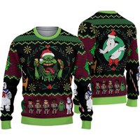 Ghostbusters Ugly Christmas Sweatshirt Ghostbusters Ugly Christmas Sweatshirt