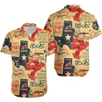 Texas Hawaiian Shirt, Proud Texas Shirt Texas Hawaiian Shirt, Proud Texas Shirt
