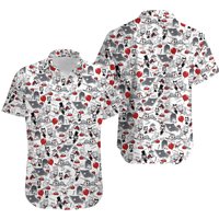 Horror Character Shirt, Horror Movie Hawaiian Shirt