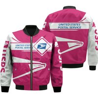 Beautiful Postal Workers d Bomber Jacket All Over Printed Bc Beautiful Postal Workers d Bomber Jacket All Over Printed Bc