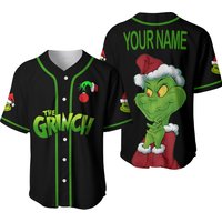 The Gri.nch Baseball Jersey, Custom Jersey Shirt, Christmas Gift For Gri.nch Lovers, Christmas Shirt, Baseball Lovers Gift The Gri.nch Baseball Jersey, Custom Jersey Shirt, Christmas Gift For Gri.nch Lovers, Christmas Shirt, Baseball Lovers Gift
