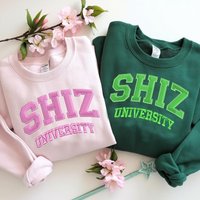 Shiz Sweatshirt Embroidered Wickeds Movie, Wizard Shiz University Sweatshirt Shiz Sweatshirt Embroidered Wickeds Movie, Wizard Shiz University Sweatshirt