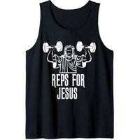 Reps For Jesus Powerlifting Weightlifting Gym Training Tank Top Reps For Jesus Powerlifting Weightlifting Gym Training Tank Top