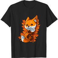 Red Forest Fox Baby Animal Autumn Fall Leaves shirt Red Forest Fox Baby Animal Autumn Fall Leaves shirt