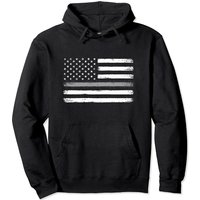 Thin Silver Line Flag Correctional Officer Gift Corrections Pullover Hoodie Thin Silver Line Flag Correctional Officer Gift Corrections Pullover Hoodie