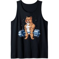 Pitbull Logo Tank Top Weightlifting Funny Deadlift Men Fitness Gym Gifts Pitbull Logo Tank Top Weightlifting Funny Deadlift Men Fitness Gym Gifts