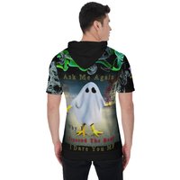 Skull Hoodie Over Print Men’s Short Sleeve Hoodie shirt Skull Hoodie Over Print Men’s Short Sleeve Hoodie shirt