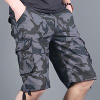 Summer overseas camouflage capris men’s loose multi pocket work shorts Summer overseas camouflage capris men’s loose multi pocket work shorts