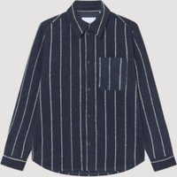 Lennon Wool Pinstripe Overshirt Lennon Wool Pinstripe Overshirt