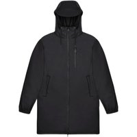 jacket Rains unisex long storm breaker w – black jacket Rains unisex long storm breaker w – black