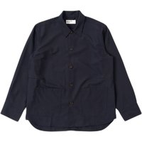 jacket Universal Works travail overshirt tropical suiting – navy jacket Universal Works travail overshirt tropical suiting – navy