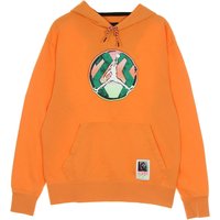 Men’s Hoodie Sport DNA Washed Pullover Hoodie Atomic Orange