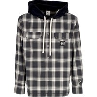Men’s Long Sleeve Hooded Shirt Nba Kevin Durant Flannel Hoodie Blackblackpale Ivoriwhite Men’s Long Sleeve Hooded Shirt Nba Kevin Durant Flannel Hoodie Blackblackpale Ivoriwhite