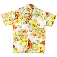 Men’s Short Sleeve Hawaiian Shirt Livingston Cream Men’s Short Sleeve Hawaiian Shirt Livingston Cream