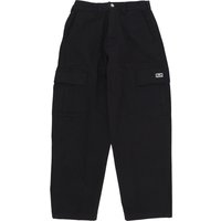 Bigwig Baggy Twill Cargo Pant Black Men’s Long Trousers Bigwig Baggy Twill Cargo Pant Black Men’s Long Trousers