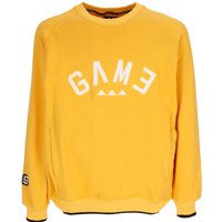 Men’s Arch Logo Crew Mustard Crew Neck Sweatshirt Men’s Arch Logo Crew Mustard Crew Neck Sweatshirt