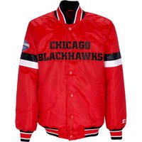 Men’s Bomber Jacket NHL Home Game Satin Jacket Chibla Original Team Colors