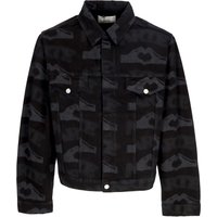 Jeans Man Heart Printed Jacket Black Jeans Man Heart Printed Jacket Black
