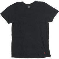 POLO RALPH LAUREN Mens Black Shirt M Short Sleeve Crew Neck Classic Cotton POLO RALPH LAUREN Mens Black Shirt M Short Sleeve Crew Neck Classic Cotton
