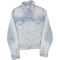 LEVI’S Mens Blue Denim Jacket L Cotton Blend Plain Button Closure Retro Style LEVI’S Mens Blue Denim Jacket L Cotton Blend Plain Button Closure Retro Style