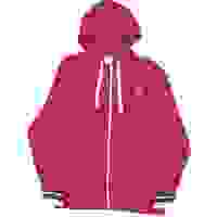 REEBOK Mens Red Pullover Zip Up Hoodie Drawstring Hood Casual Sportswear REEBOK Mens Red Pullover Zip Up Hoodie Drawstring Hood Casual Sportswear