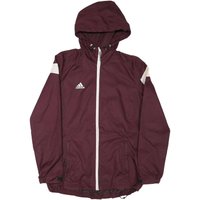 ADIDAS Mens Maroon & White Falcons Windbreaker Jacket M Polyester Blend Zip ADIDAS Mens Maroon & White Falcons Windbreaker Jacket M Polyester Blend Zip