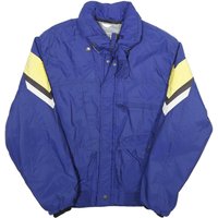KILLY Mens Blue & Yellow Outdoor Jacket S Nylon Colourblock Zip Pockets Stand KILLY Mens Blue & Yellow Outdoor Jacket S Nylon Colourblock Zip Pockets Stand