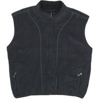 CHAMPION Mens Black Fleece Gilet Polyester Zip Pocketed Casual Outerwear CHAMPION Mens Black Fleece Gilet Polyester Zip Pocketed Casual Outerwear