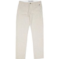 TOMMY HILFIGER Mens Regular Fit Beige Cotton Blend Trousers W L Casual Smart TOMMY HILFIGER Mens Regular Fit Beige Cotton Blend Trousers W L Casual Smart