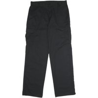 DICKIES Mens Black Polyester Blend Regular Straight Trousers W L Cargo DICKIES Mens Black Polyester Blend Regular Straight Trousers W L Cargo