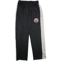 FUBU Mens Joggers Black & Grey Slim Tapered L W L Crest FUBU Mens Joggers Black & Grey Slim Tapered L W L Crest