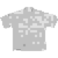 CAMPIA MODA Mens White & Beige Palm Tree Print Cotton Shirt Summer Casual CAMPIA MODA Mens White & Beige Palm Tree Print Cotton Shirt Summer Casual