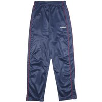 BOLAITES Mens Joggers Navy Blue & Red Slim Tapered S W L Sport Casual BOLAITES Mens Joggers Navy Blue & Red Slim Tapered S W L Sport Casual