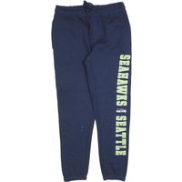 NFL Mens Joggers Navy Blue Seattle Seahawks M W L Drawstring Athletic