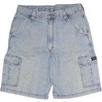 WRANGLER Mens Shorts Blue Cargo Cotton M W Casual Pockets WRANGLER Mens Shorts Blue Cargo Cotton M W Casual Pockets