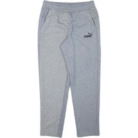 PUMA Mens Joggers Grey M W L Cotton Blend Regular Fit Tapered Leg PUMA Mens Joggers Grey M W L Cotton Blend Regular Fit Tapered Leg
