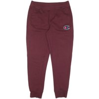 CHAMPION Mens Joggers Maroon Slim Tapered L W L Logo Casual Loungewear CHAMPION Mens Joggers Maroon Slim Tapered L W L Logo Casual Loungewear