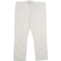CHARLES VOGELE Mens Cotton Blend White Regular Cargo Trousers W L Casual Zip CHARLES VOGELE Mens Cotton Blend White Regular Cargo Trousers W L Casual Zip