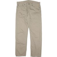 LEVI’S Mens Regular Fit Beige Cotton Blend Zip Trousers W L Classic Casual LEVI’S Mens Regular Fit Beige Cotton Blend Zip Trousers W L Classic Casual