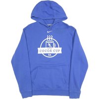 NIKE Mens Blue Cocoa Cup K Pullover Hoodie M Cotton Blend Sportswear NIKE Mens Blue Cocoa Cup K Pullover Hoodie M Cotton Blend Sportswear