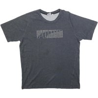 PUMA Mens Grey Graphic Shirt L Short Sleeve Crew Neck Cotton Blend Casual PUMA Mens Grey Graphic Shirt L Short Sleeve Crew Neck Cotton Blend Casual