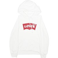 LEVI’S Mens White Hoodie S Cotton Blend Pullover Drawstring Hooded Sweatshirt LEVI’S Mens White Hoodie S Cotton Blend Pullover Drawstring Hooded Sweatshirt