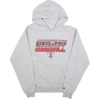 CHAMPION Mens Grey BBCHS Baseball Pullover Hoodie M Cotton Blend Casual CHAMPION Mens Grey BBCHS Baseball Pullover Hoodie M Cotton Blend Casual
