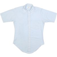 SHIRT CRAFT Mens Blue Plain Shirt S Casual Button Down Short Sleeve Cotton Blend SHIRT CRAFT Mens Blue Plain Shirt S Casual Button Down Short Sleeve Cotton Blend